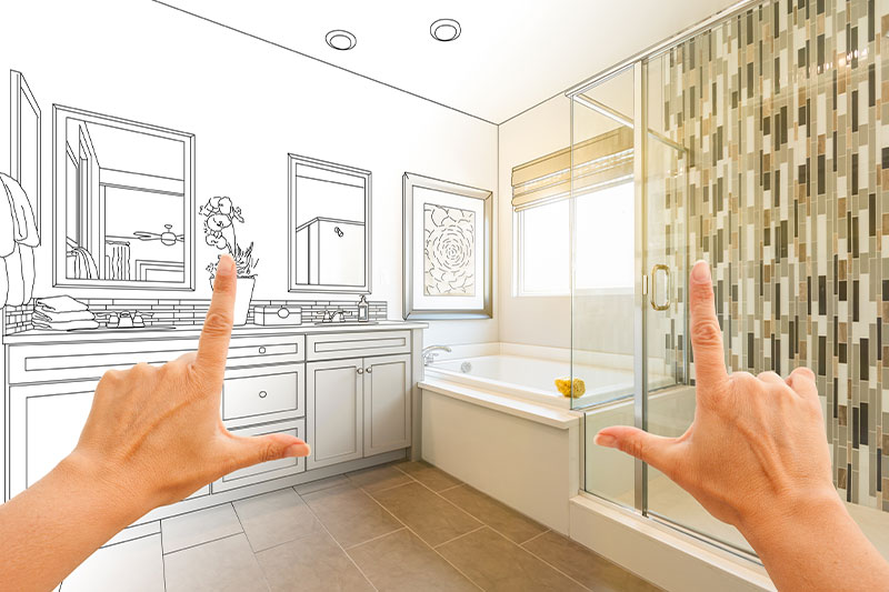 Services - Bathroom Remodeling - C&A Drywall and Painting